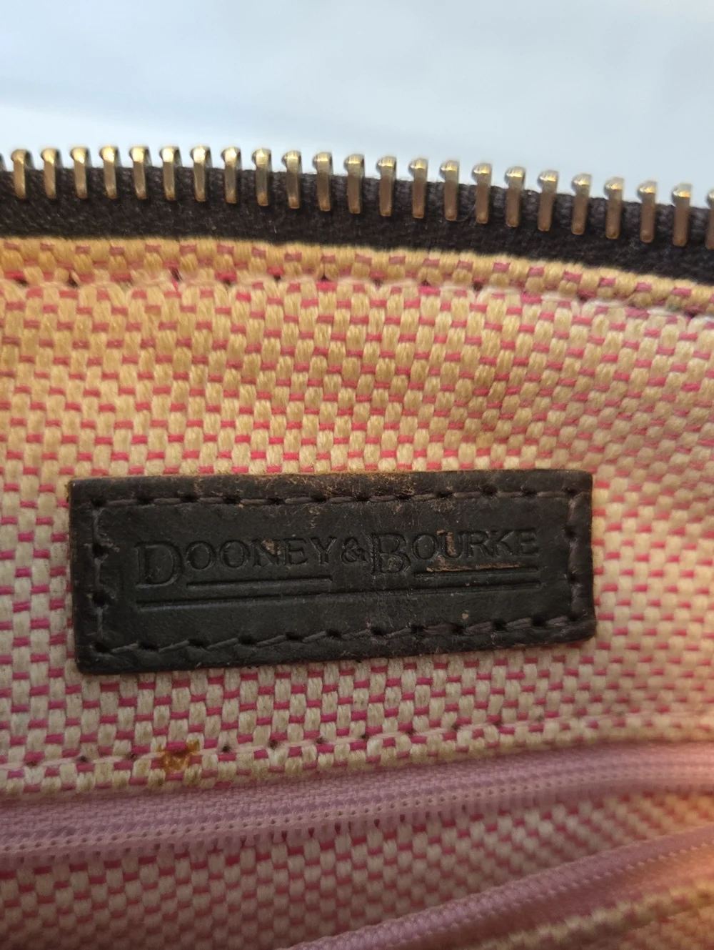Dooney & Bourke Brown and Cream Giraffe-Print Crossbody Bag - Picture 5 of 9